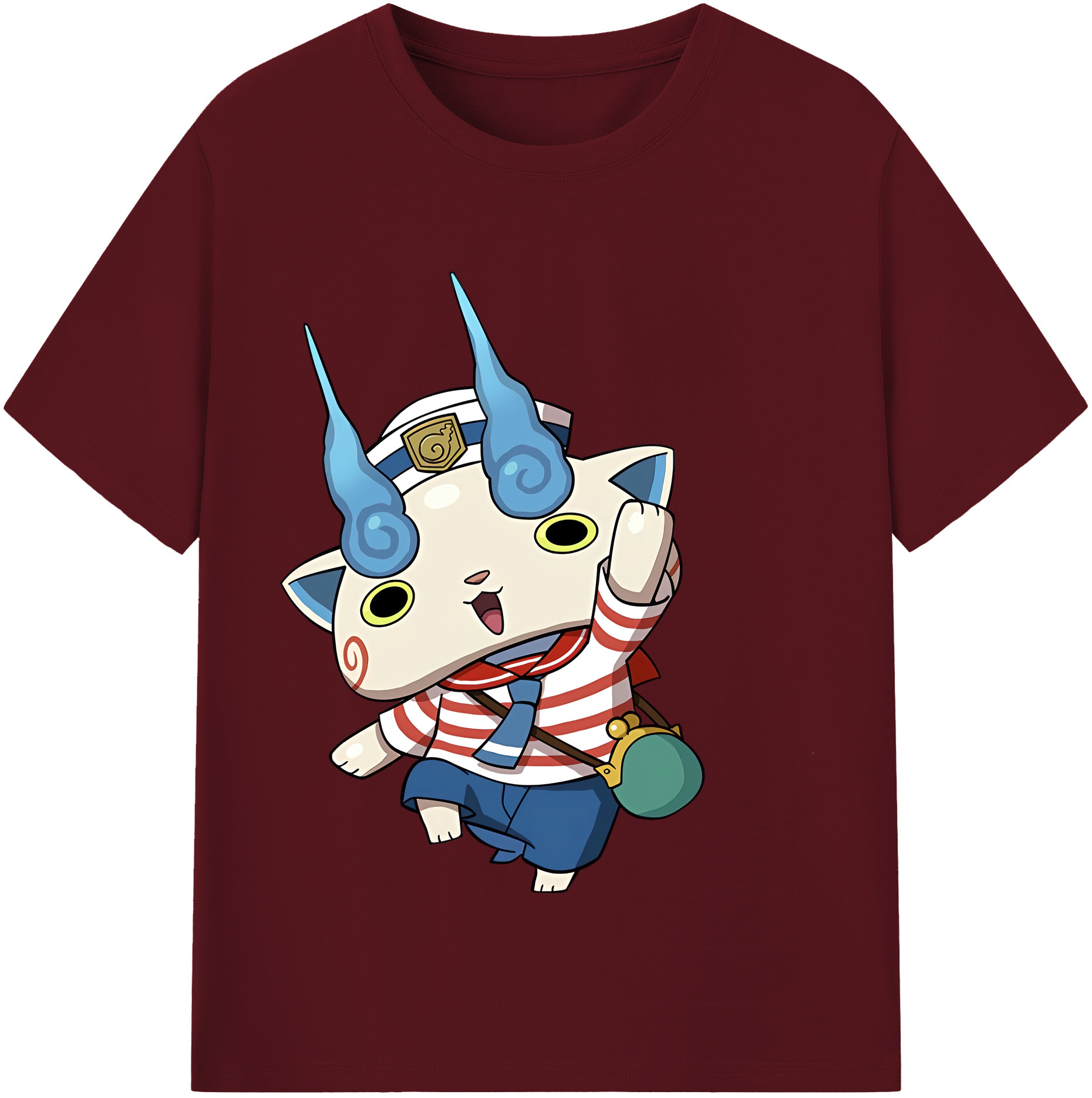 （画像用） 妖怪ウォッチ Yo-kai Watch 綿100％半袖Tシャツ（フロントプリント）